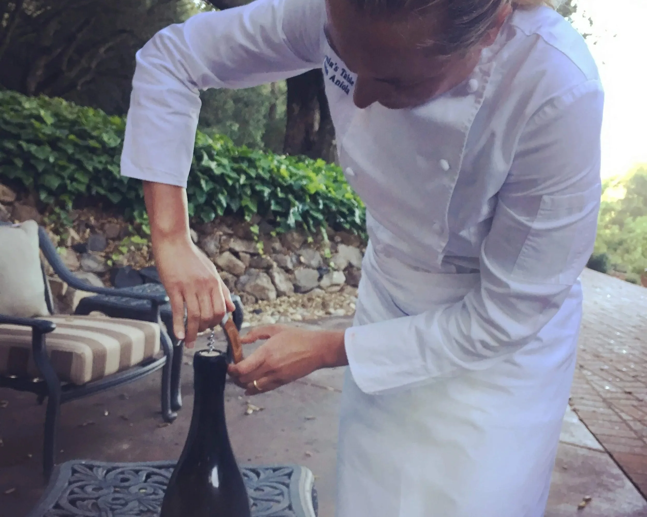 Wine-paired tasting menu in Napa Valley
