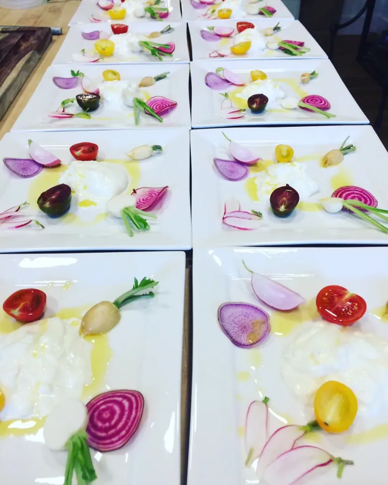 Private chef event photographed by Ania\'s Table